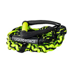 Load image into Gallery viewer, Liquid Force SURF DLX COIL 9" HANDLE ROPE BLK/GREEN