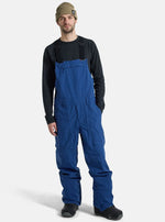 Load image into Gallery viewer, Burton Men Snowdial Bibs Large Blue
