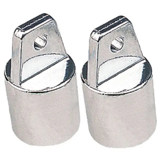 Chrome Zink top Cap 7/8