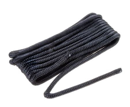 FENDER LINE DBL BRD BLACK 1/4"X6'