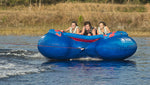 Load image into Gallery viewer, Galaxy 4 person tube Blue/Red