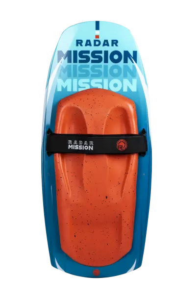 Mission Kneeboard - Navy Blue / Fire Red