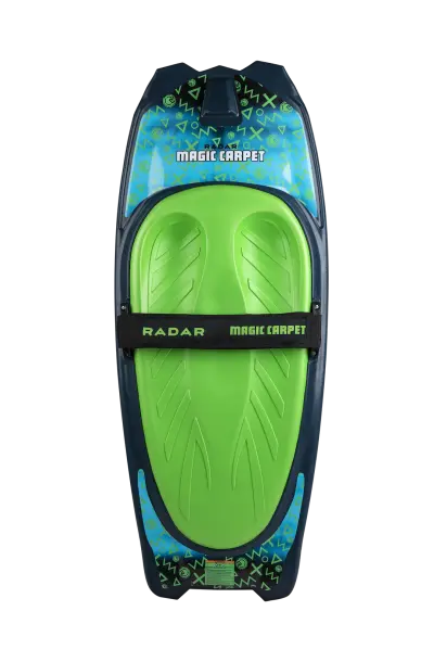 Magic Carpet Kneeboard - Teal / Fluorescent Green