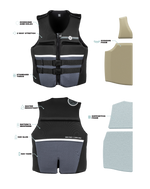 Load image into Gallery viewer, Ronix Covert CGA Life Jacket 3XL
