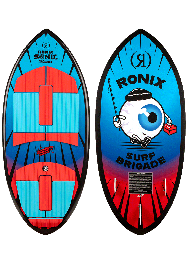 Sonic - Skimmer - Blue / Red Fish Eye - 3'11