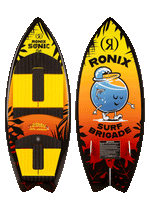 Load image into Gallery viewer, Ronix Boy's Sonic Fish Board Blem