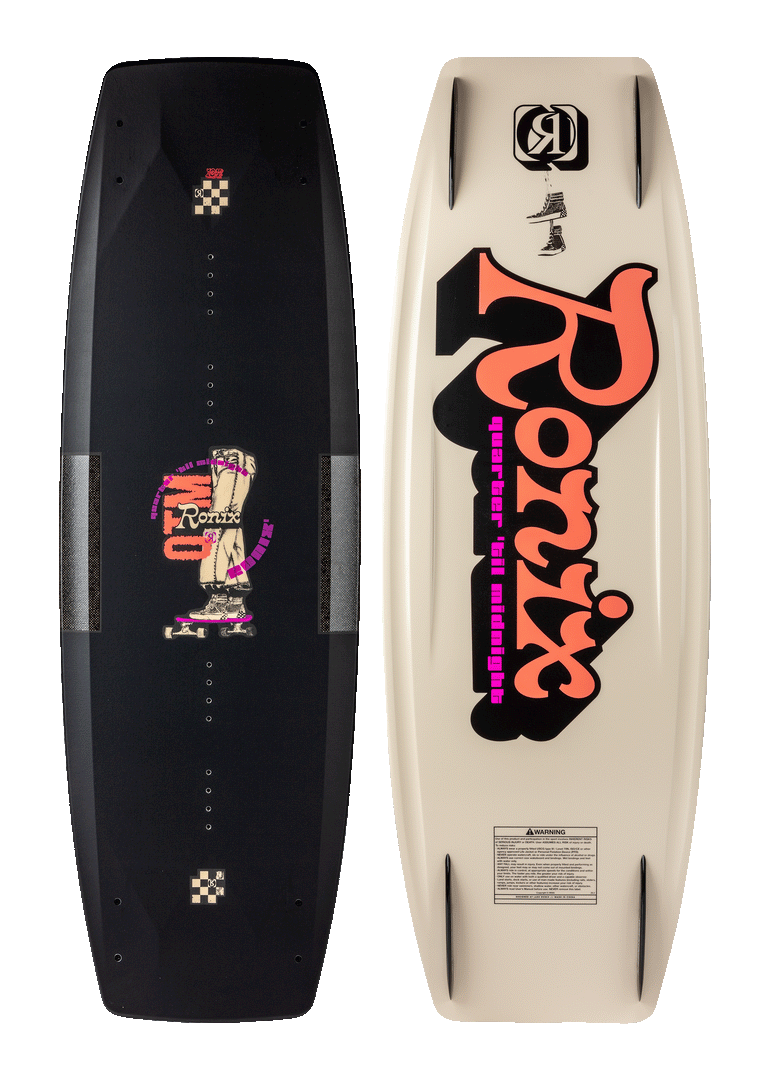 Ronix Quarter 'Til Midnight SF Skate Black 129 Wakeboard