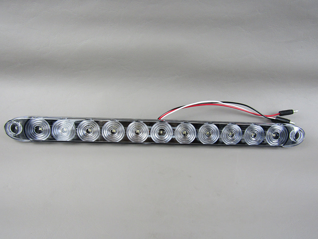 Light, Ultra Thin Clear Lens, Red