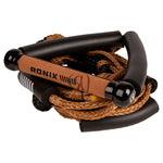 Load image into Gallery viewer, Bungee Surf Rope w/10 in. Handle Hide Grip - 25ft. 5-Sect. Rope - Mocha