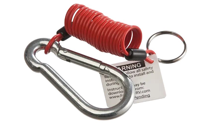 Zip break away cable