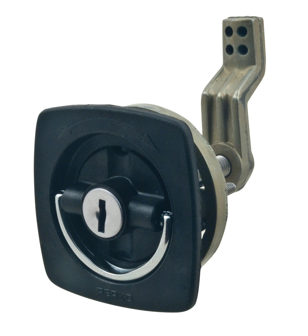2-1/2X2-1/2 BLK FLUSH LATCH