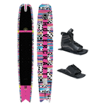 Load image into Gallery viewer, HO 65 Hovercraft Tribal Pink w/Stance UltraLite 5.5-9.5 ARTP Water Ski