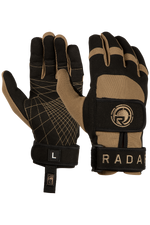 Load image into Gallery viewer, Radar Podium Glove - Black / Gold - XS