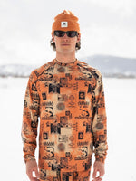 Load image into Gallery viewer, SHIRT L/ CONTRA BASEBALL TOP