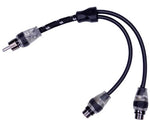 Load image into Gallery viewer, Premium Y-Adapter 1 Male To 2 Femal