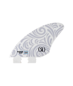 Load image into Gallery viewer, Ronix 3.6 in. - Fiberglass Button - Aloha - Center Surf Fin - White