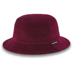 Load image into Gallery viewer, AS IF BUCKET HAT BURGUNDY OS