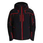 Load image into Gallery viewer, SPYDER PINNACLE JKT LARGE BLK