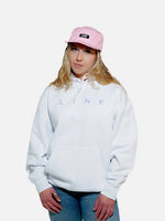 Load image into Gallery viewer, LINE CORPO HOODIE WHITE M
