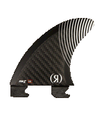 Load image into Gallery viewer, 3.5 in. - Floating Fin-S 2.0 - Pivot - Left Surf Fin - Carbon