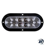 Load image into Gallery viewer, LED, SM Oval Clear Lens\Red Light