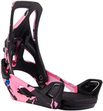 Load image into Gallery viewer, W STEP ON BINDING SML PNK/BLK