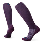 Load image into Gallery viewer, W SOCK M/ PURPLE CUSHION EXT STRETC