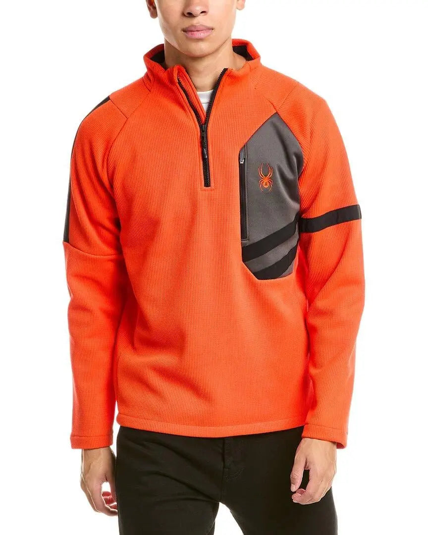 WENGEN BANDIT 1/2 ZIP TWISTED ORANG