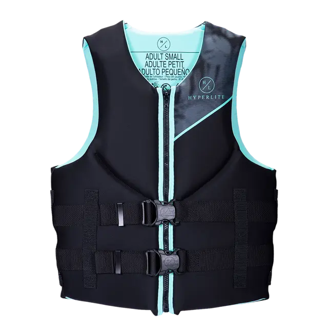 Hyperlite Indy Life Jacket Aqua M