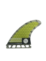 Load image into Gallery viewer, 4.75 Carbon Surf Fin Set w/key