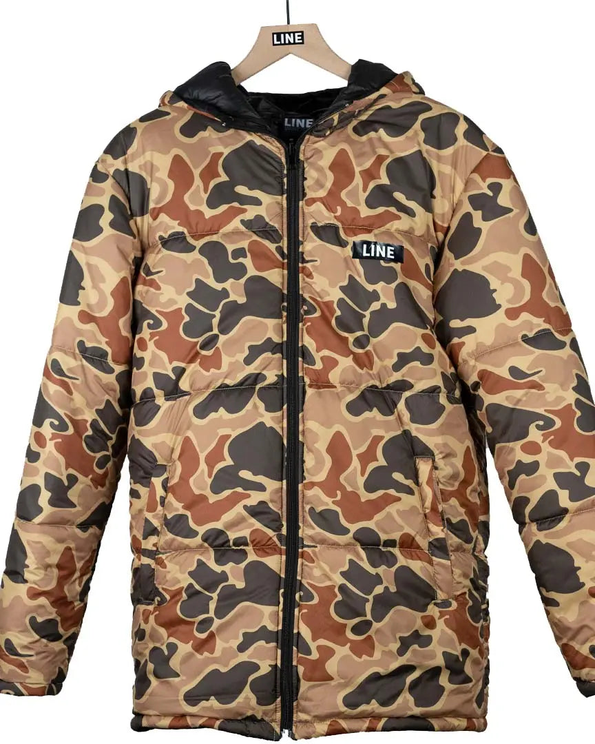 Line Toaster Large Puffy Jacket Blk