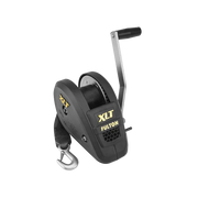 Winch 1800LB Black W/Strap