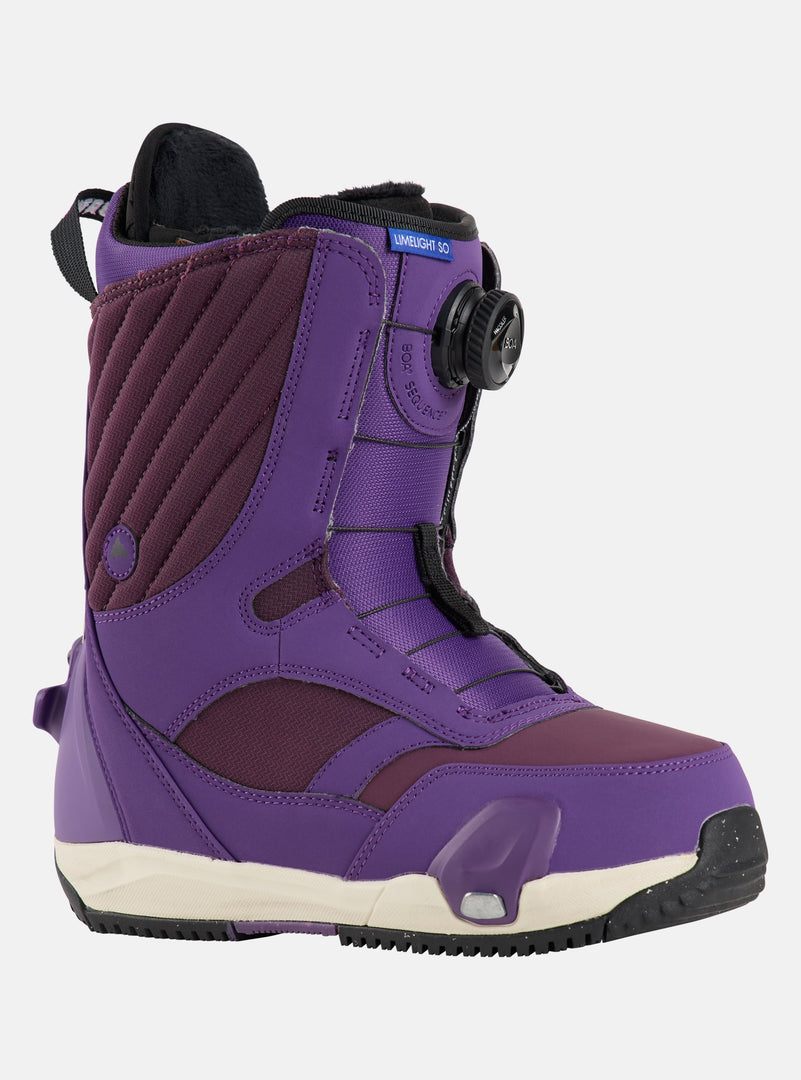 Burton W Limelight Purple Step On 9