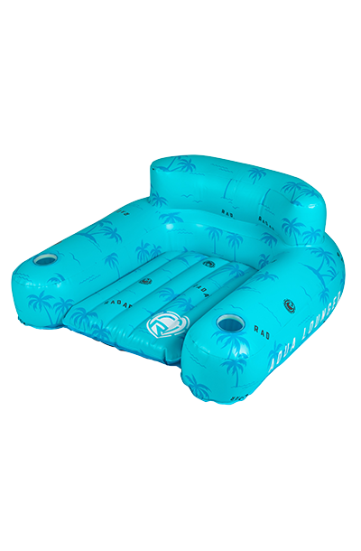 Radar Aqua Lounger - Blue Palms