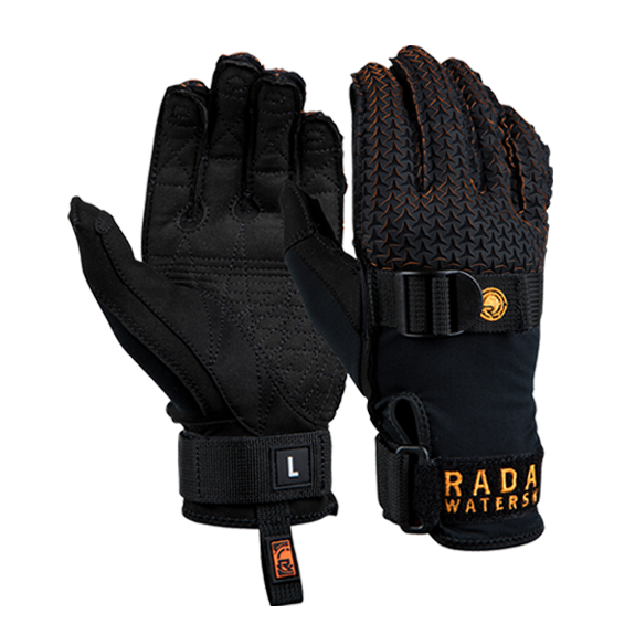 Radar Hydro-A Inside-Out Glove - Matte Black / Orange - XL