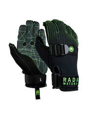Radar Hydro-K Inside-Out Glove - Matte Black / Volt Green - M