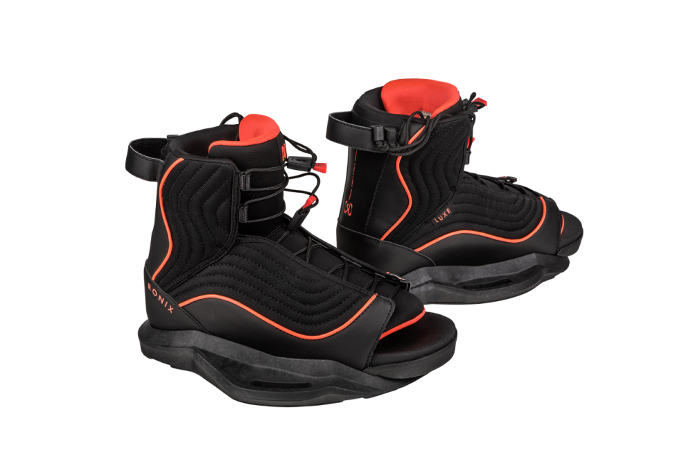 Luxe - Stage 1 - Black / Coral - 6-8.5