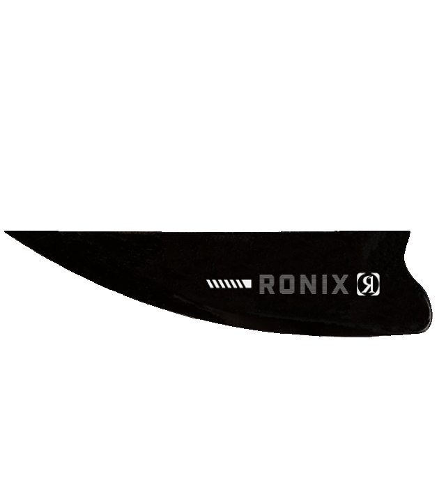 Ronix 1.75 in. - Fiberglass Hook Wake Edition Fin - (2 pack) - Black Wakeboard