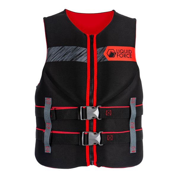 Liquid Force HINGE M CGA 2X CLSIC BK/RD