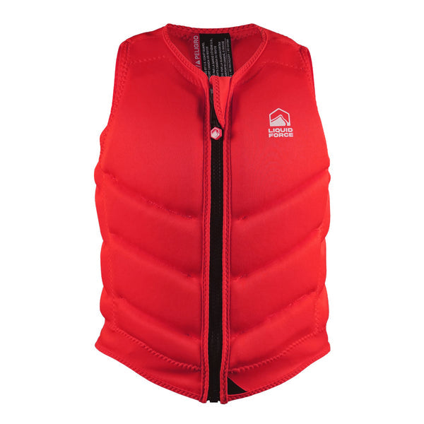 Womens Core Medium Comp Vest Red