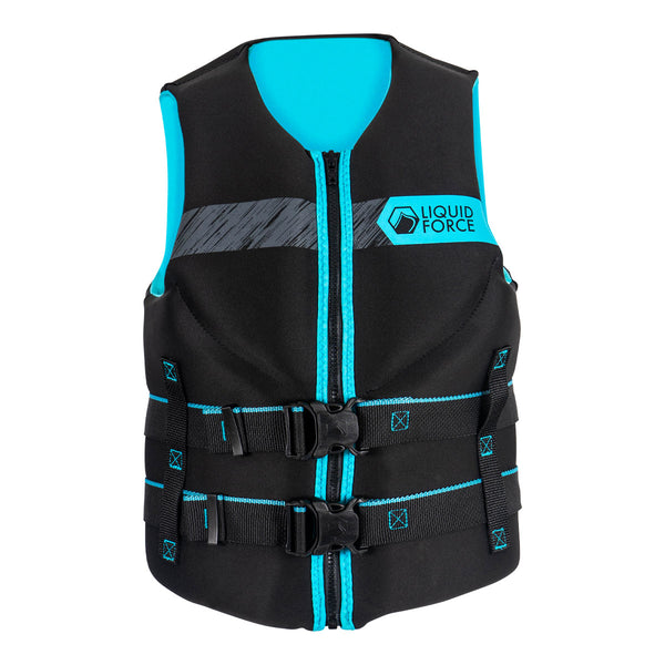 Liquid Force HINGE W CGA LG CLSIC BK/AQ