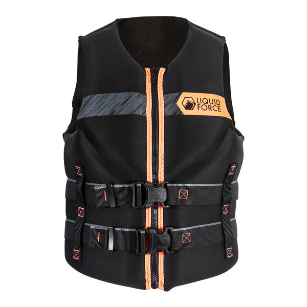Liquid Force HINGE W CGA MD CLSIC BK/CORAL