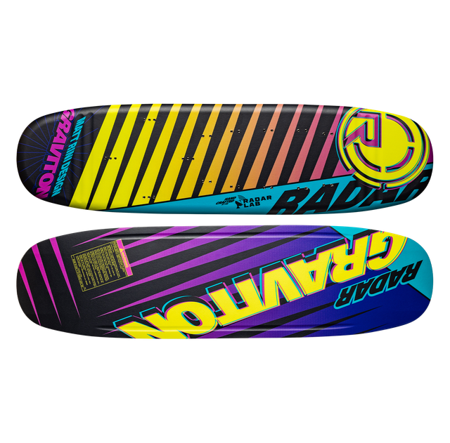 Radar 41 - Graviton Trick Ski - Retro Flash Water Ski