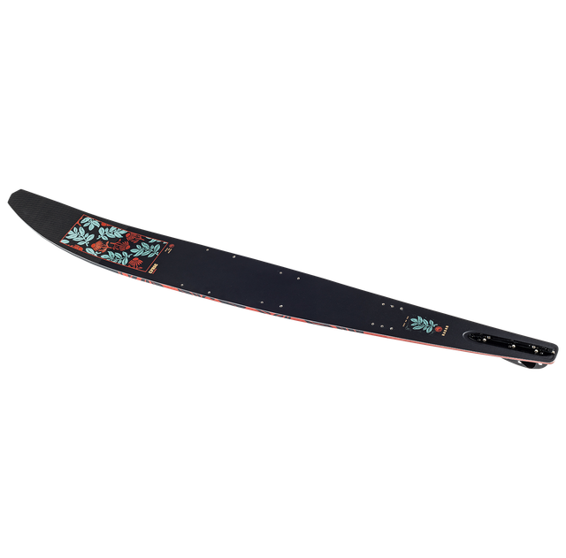 Radar 63 - Graphite Lyric - Carbon / Matte Black / Pressed Petal Water Ski