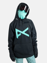 HOODIE L/ BLK-BLU ANON MFI