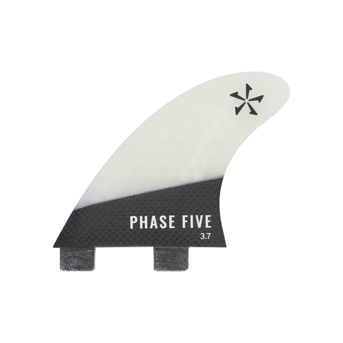 FIN SET - 3.7 CARBON - SURF TWIN FIN SET