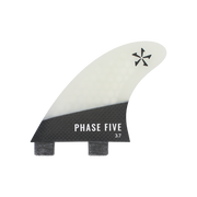 FIN SET - 3.7 CARBON - SURF TWIN FIN SET