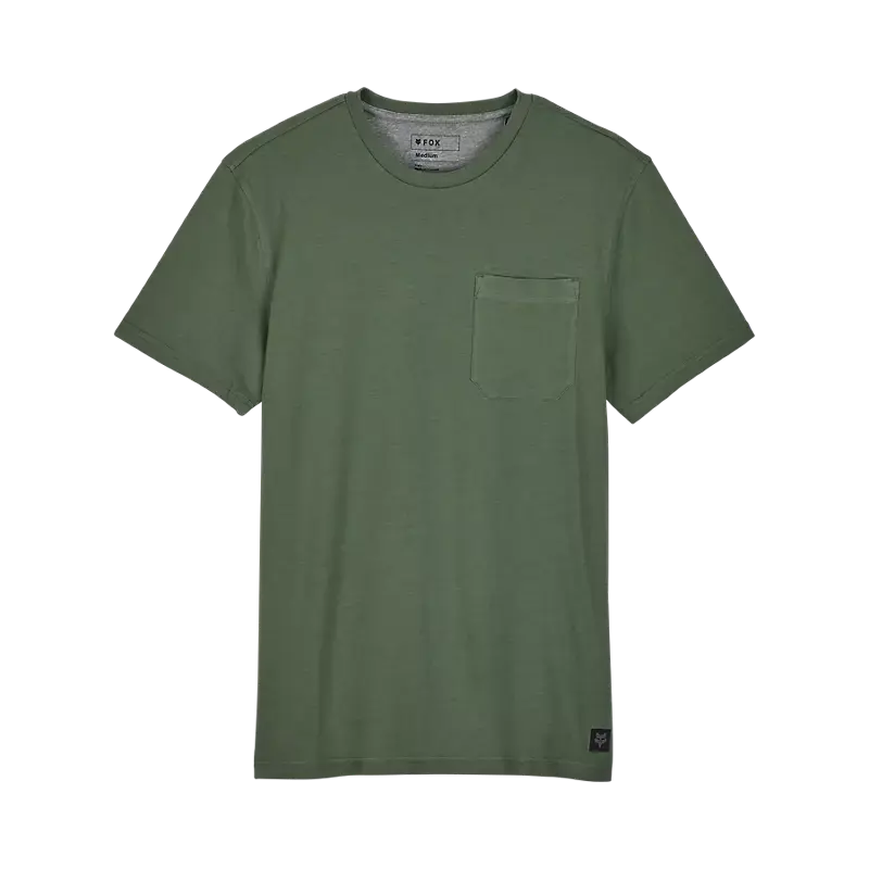 LEVEL UP SS PKT TEE [HUN GRN]