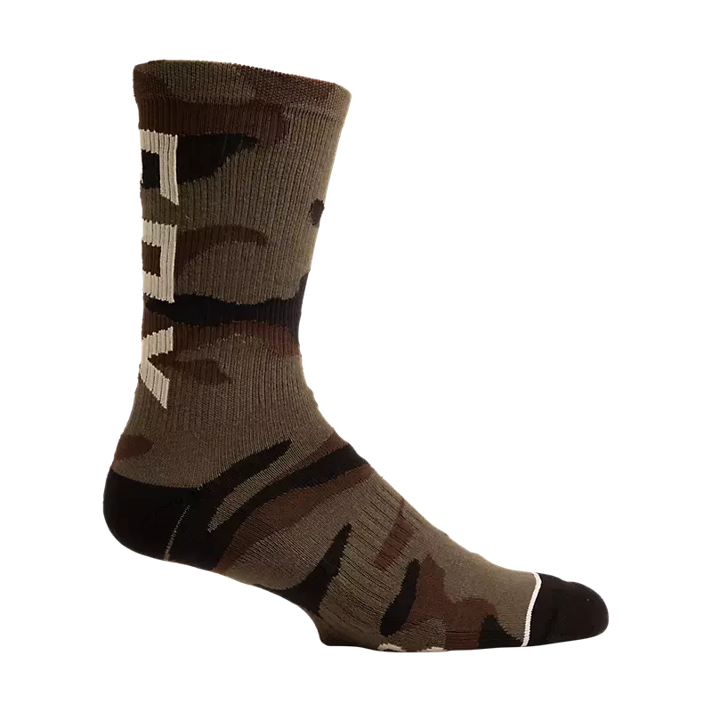 FOX CAMO CREW SOCK [GRN CAM]
