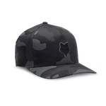 Load image into Gallery viewer, Fox Head Flexfit Hat BLK Camo S/M